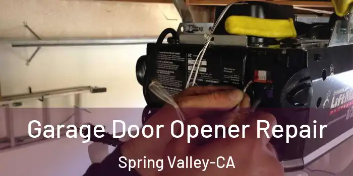  Garage Door Opener Repair Spring Valley-CA